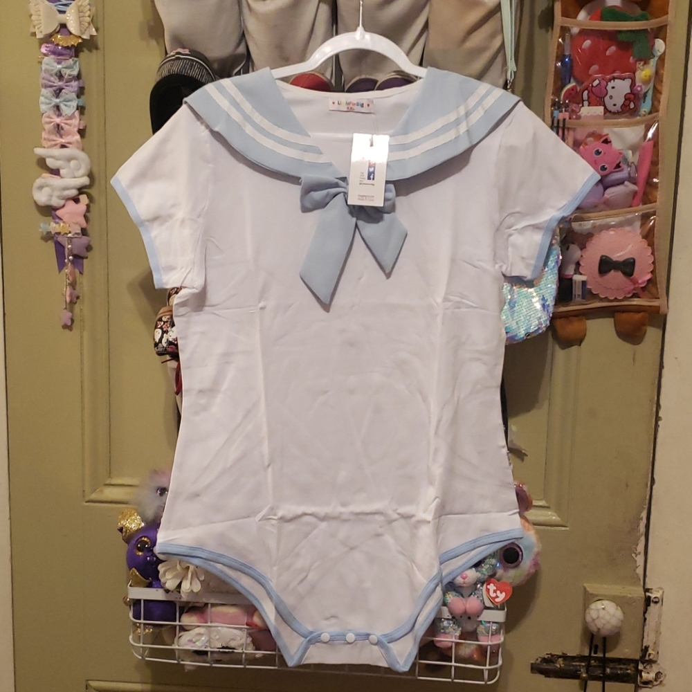 Nwt kawaii sailor moon inspired bodysuit